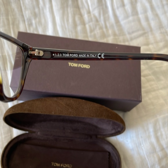 Tom Ford Full Presentation BNIB Cateye Blue Block glasses frames sunglasses - Picture 8 of 8